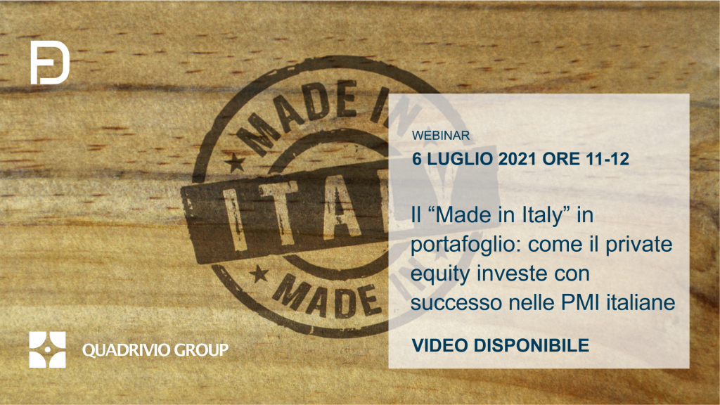 Il “Made in Italy” in portafoglio:  come il private equity investe con successo nelle PMI italiane