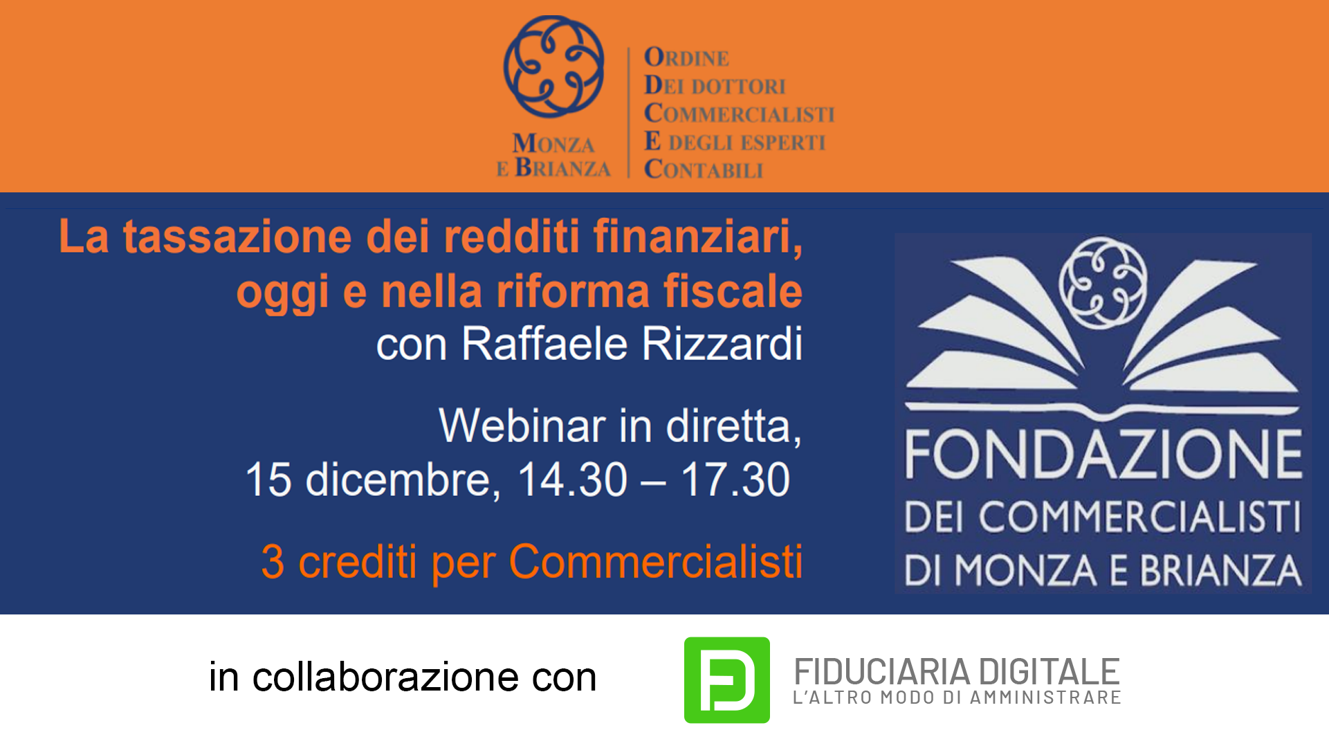 La tassazione dei redditi finanziari oggi e nella riforma fiscale – con Raffaele Rizzardi